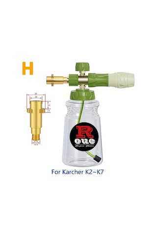 Topshop1 Karcher K2 K7 İcin Yesil Basincli Yikama Kopuk Sisesi Dis Mekan Araba Yikama Kopuk Jeneratoru 1 Adet