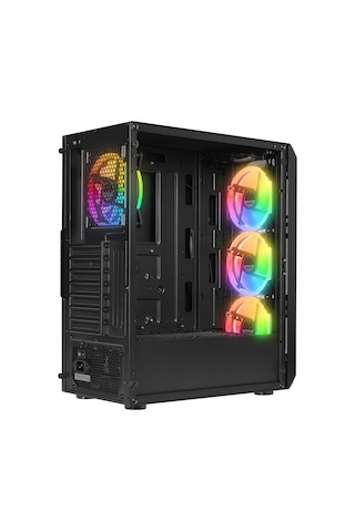 Everest X-RACER 4x12CM ARGB Fan 600W ATX Gamıng Bilgisayar Kasası