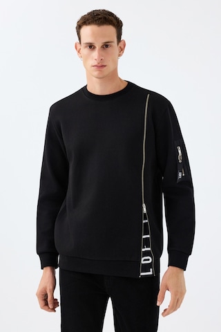 Loft Lf2041629 Erkek Sweatshirt Siyah