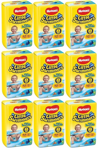 Huggıes Little Swımmers Mayo Bebek Bezi Beden:5-6 12-18kg 5 - 6 Numara