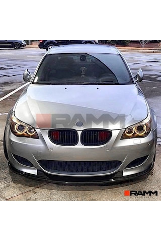 Bmw E60 E61 M5 Ön Lip Parlak Siyah