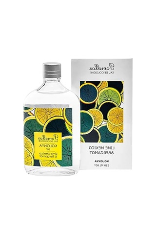 250 Ml Bergamot Ve Lime Aromalı Ferahlatıcı Kolonya Açık Ahşap