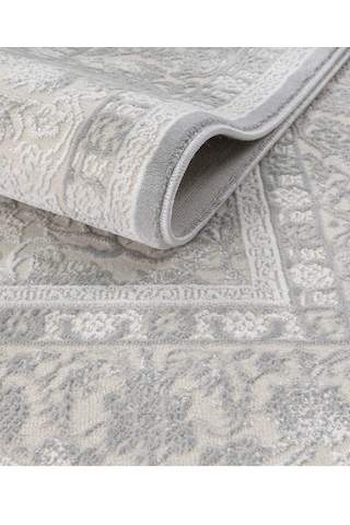 Elvey Home 7135 A.gri Modern Desen Doğal Taban Koridor Mutfak Çocuk Oturma Odası Salon Halı Yolluk 7135gri