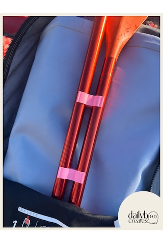 Sup/kano Pembe Kürek Düzenleyici Aparat 2'li Set-kürek Parça Tutucu Klips-paddle Board Taşıma Aksesuarı