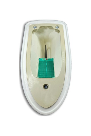 Carsihan Eraks Car Accesorıes Oto Balık Sırtı Anten Köpekbalığı Beyaz