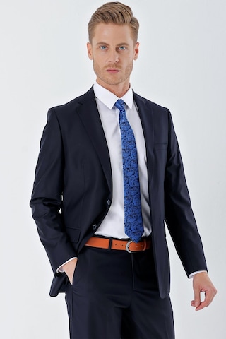 İmza Lacivert Gabardin Mono Yaka 6 Drop Comfort Fit Rahat Kesim Basic Takım Elbise 1001240010-lacivert Lacivert