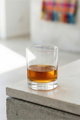 Lav Ada Cam Viski Bardağı 6'lı 320 ml (Meşrubat/Kokteyl Bardağı )