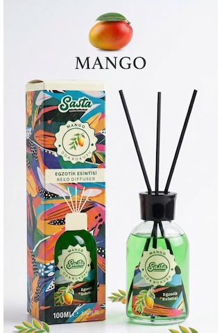 Sasta Mis Kokulu Bambu Oda Kokuları Egzotik Esintisi 100 Ml Ekonomik Boy Mango