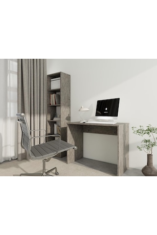Çalışma Ofis Bilgisayar Masası Hanoi-beyaz Beyaz