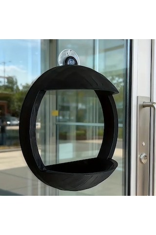 Elmpaly Pencereye Yapışan Pratik Kuş Besleyici - Sert Plastik Malzeme