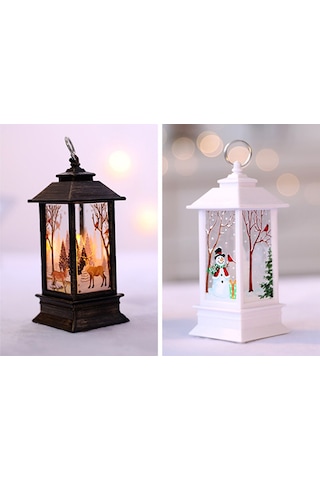 Symbee Küçük Altın Kar Tanrısı Simülasyon Alev Led Lambası - Noel Dekorasyonu Masaüstü Vitrini, Partiler İçin Atmosfer Oluşturucu, Toptan Satış Diğer