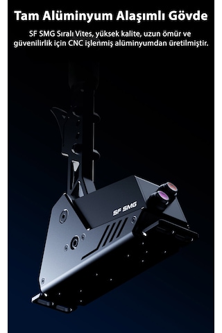 Pxn Sf Smg Sıralı Vites Sequential Shifter - Hall Manyetik Sensörlü Tam Metal Yarış Vitesi