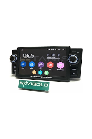Fiat Linea Punto Multimedya Android Double Teyp Bt-Usb-Navigasyon