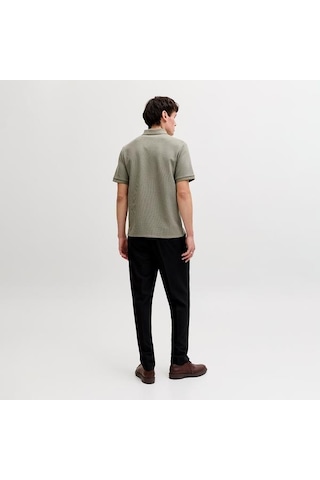 Jack&jones Austin Erkek Kahverengi Polo Yaka Tişört