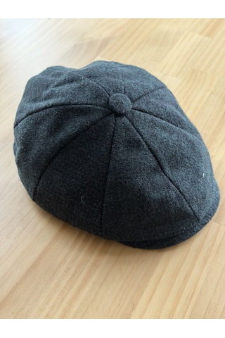 Aida Jewelss Modern Kasket Baretta Kışlık Şapka Peaky Blinders Şapka Haki