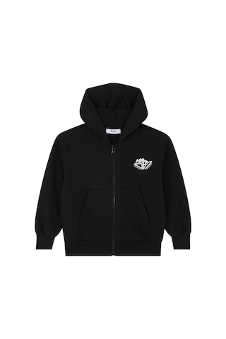 Msgm Çocuklar Için Kapüşonlu Sweatshirt Siyah