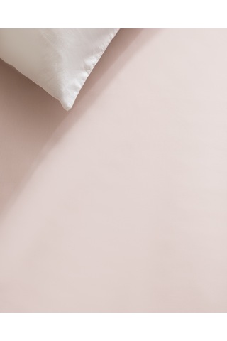 Madame Coco Manon King Size %100 Pamuk Ranforce Lastiksiz Çarşaf - Pudra 8684427058756 Pudra