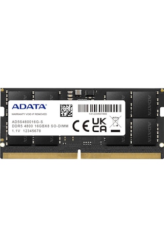 A-Data Premier AD5S480016G-S 16 GB DDR5 4800 MHz CL40 Notebook Ram