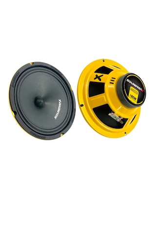 Soundmax 20cm Midrange Ciftti 360watt 180rms İki Adet Sx-m81xs