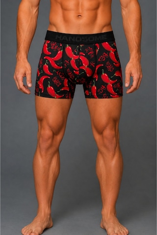 Brem Handsome Acı Biber Desenli Erkek Boxer Çok Renkli