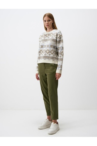 Jimmy Key Haki Normal Paça Cepli Gabardin Pantolon 4ww01311101312 Haki