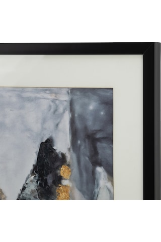 Perıo Çerçeveli Cam Tablo 80x80cm