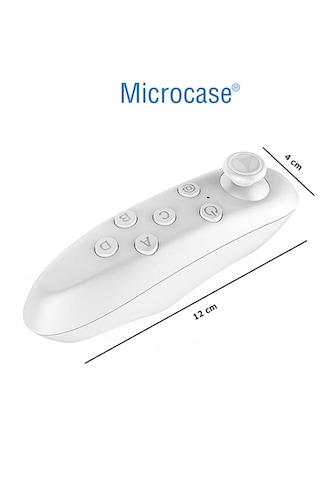 Microcase Vr 3d Sanal Gerçeklik Gözlüğü + Vr Kablosuz Bluetooth Kumanda-al47181