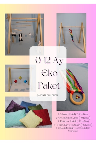 0 - 12 Ay Eko Paket Montessori Bebek Eğitim Kiti