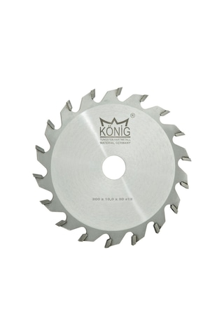 König Elmas Uçlu Kanal Testeresi 200x4mm Z18