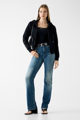 Guess Hody Stras Taşlı Kadın Sweatshirt W6yq16k4354 Siyah