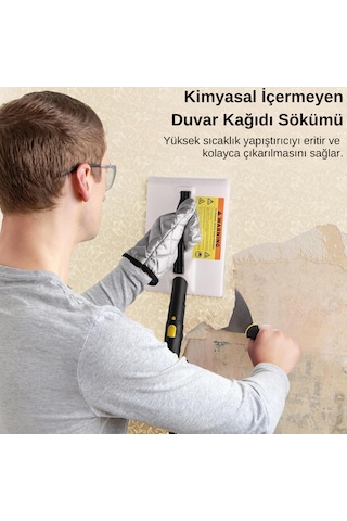 Robx S608 Çok Fonksiyonlu 28 Adet Aksesuarlı Buharlı Temizlik Makinesi