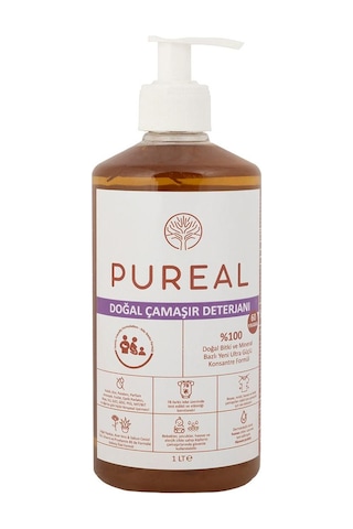 Pureal Doğal Çamaşır Deterjanı - 60 Yıkama 1 Kg