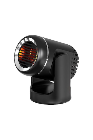 Beyaz Seametal 12v Oto Kaloriferi Taşınabilir Hava Isıtma Fanı Enerji Tasarrufu Hızlı Isıtma Buz Çözücü Buğu Çözücü 2 İn 1 Pano Isıtıcı Fanı Kombo