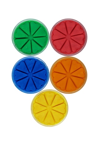 Doğal Oyun Hamuru 5'li Set 5 X 150 Gr