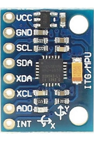 Robizstore-Mpu6050 6 Eksen Imu İvme Ölçer Sensör Modülü Gy-521 Mpu-6050 Gyro