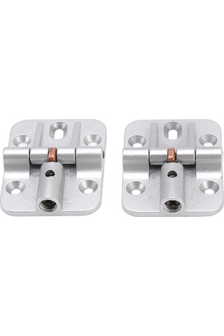 Vkemall 2 Adet Çinko Alyüminyum Kapı Mangaları - 90/180 Derece Konumlandırma, Sessiz Çalışma, 30.000+ Açma-kapama, Dolap/şekaf Uyumlu Diğer