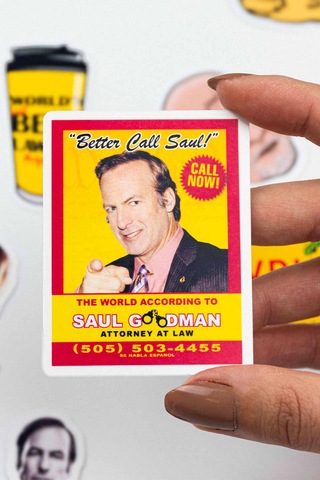 Better Call Saul Sticker Paketi 12 Parça Kaliteli Su Geçirmez Etiket Seti Çok Renkli