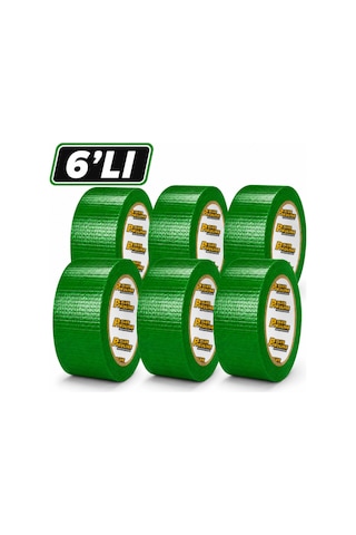 Pro Plus Yeşil Tamir Bandı 48 Mm X 10 Metre Güçlü Yapışkanlı Dayanıklı Onarım Bandı Diğer