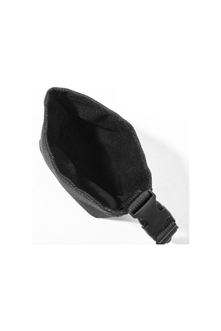 Qingmipy Siyah Golf Topu Ve Çubuğu Temizleme Çantası - Taşınabilir Su Depolama Özelliği İle Pratik Nylon Temizleyici Siyah