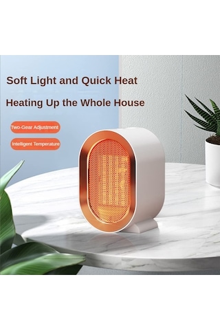 Flybuy Taşınabilir 1200w Ptc Seramik Isıtma Fanı, Hızlı Isı雅m, Masaüstü Kullanım