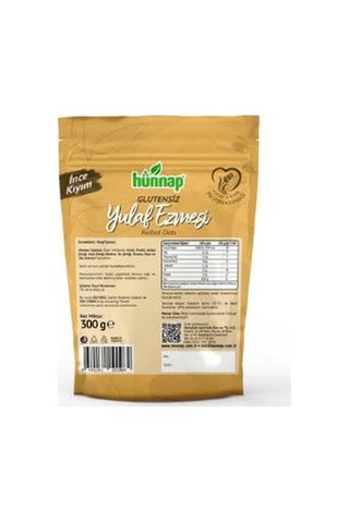 Hünnap Yulaf Ezmesi İnce Kıyım 300 G 6'li Paket