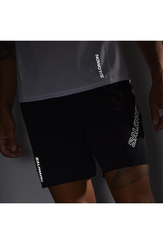 Salomon Sense Aero 7'' Shorts M 27412 Siyah