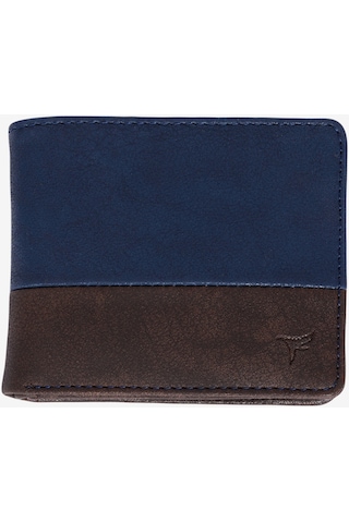 Ac&co / Altınyıldız Classics Erkek Lacivert-kahverengi Cüzdan Kahverengi - Lacivert