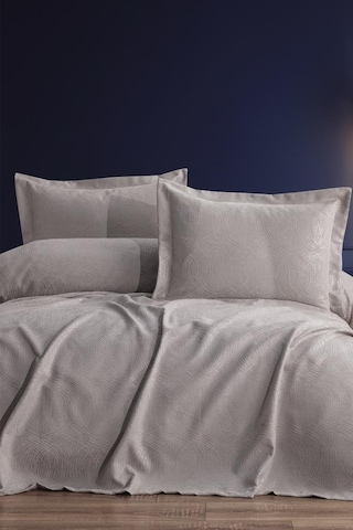 Aren 2 Parça Tek Kişilik Pike Takımı 180x240 Bej Bej