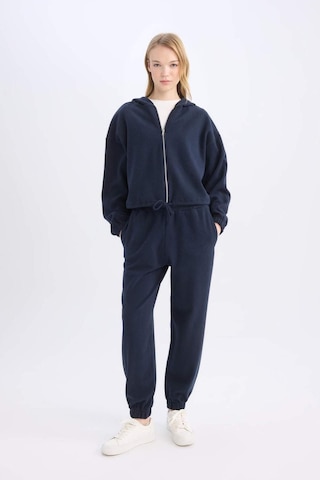Defacto Coool Beli Paçası Lastikli Basic Düz Jogger Eşofman Altı E1478AX24WNNV241 Lacivert