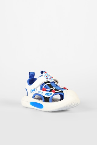 Vicco Rocket Çocuk Okul Öncesi Işıklı Sandalet Saks Mavi