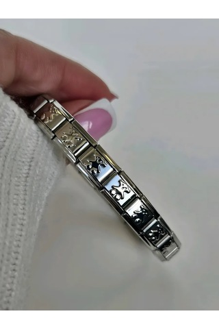 Vally Tıme Nominatio Bıçak Bilekliği Nominations Bıçak Bilekliği 360792549 Gri