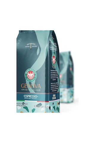 Mare Mosso Espresso Genova Taze Kavrulmuş Çekirdek Kahve 6 x 1 KG