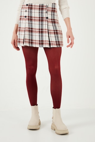 Lela Regular Fit Kışlık Tüvit Mini Bayan Şort Etek 611Et0020 Kiremit