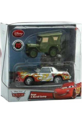 Dısney Cars Sarge ve Darrell Cartrıp İkili Paket Metal Araç